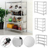 120/150cm Modern Kitchen Storage Rack Display Rack Shelving 304 Stainless Steel