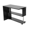 360?? Rotating Laptop Table L Shape Corner PC Computer Desk Home Office UK