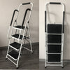 Folding 2 3 4 Step Ladder Safety Non Slip Mat Tread Foldable Kitchen Home DIY