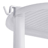 Portable 4 Tier White Shoe Storage Rack - Home Space Saving Shoe Organiser Rack