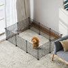 10 Panel Foldable Pet Play Pen Puppy Dog Animal Cage Run Fence Exercise Playpen