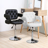 Beauty Salon Chair PU Leather Barber Hairdressing Swivel Chair Kitchen Bar Stool