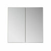 Bathroom Mirror Cabinet Double Door with Shelf Wall Storage Cabinet with Mirror