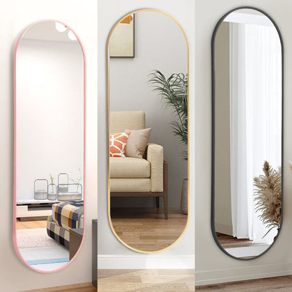 Large Hanging Glass Mirror Full Length Wall Mounted Long Mirrors Bedroom Hallway