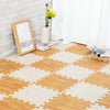 12-24P Wood Grain Floor Mats Gym Eva Foam Interlocking Kid Soft Play Mat 60x60cm