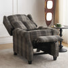 Tartan Fabric Recliner Chairs for Living Room Bedroom Adjustable Armchair Sofa