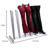 LEVEL 3 Pair Wellington Boot Shoe Rack Storage Wellie Welly Holder Organizer