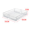 Wire Basket Drawer Kitchen Cabinet Larder Cupboard Soft Close Cupboard 300-400mm