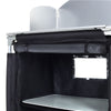 Outdoor Camping Kitchen Stand Kitchen Compartments Storage Stable with Carry Bag