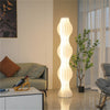 Floor Lamp Colour Changing Bright Light Standing Lamp with White Shade Art Deco