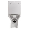 Modern Bathroom Square Toilet Close Coupled WC Soft Close Seat Short Projection