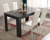 Dining Table and Chairs 4/6 Set Pu Leather Seat Dining Kitchen Room Furniture