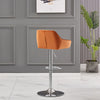 2/4 x Breakfast Bar Stools Bar Chairs Velvet Swivel Chrome Base Gas Lift Kitchen