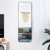 Long Mirror Full Length Metal Framed Dressing Mirrors Wall Mounted Bedroom Decor