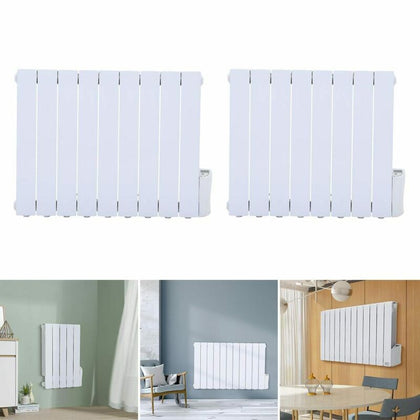 900-2000W Oil Filled Heater Radiator Portable Digital Electric Powerful 5-12Fin