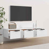 Wall Cabinet Floating TV Unit Media Cabinet Storage Engineered Wood