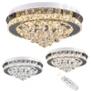 Modern Ceiling Light Pendant Crystal Bead Lights Chandelier Lamp Bed Living Room