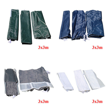 2X2m 3X3m Sides Panels for Pop-up Gazebo Marquee Canopy Outdoor Garden Tent