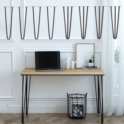 4 x Hairpin Legs / Hair Pin Legs Set for Furniture Bench Desk Table Metal 8