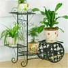 Small Medium Large Multi Tier Tiered Plant Stand Carbonized Shelf Holder Flower