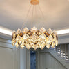 Modern Crystal Chandelier Pendant Ceiling Light Wedding Bedroom Cristal Lustre