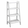 Ladder Shelf Wooden 4 Tier Storage Unit Display Standing Bathroom Shelf Book