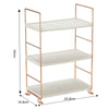 2-3 Tier Kitchen Bathroom Storage Iron Shelf Desktop Space Saving Organizer Rack