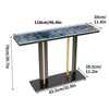 Modern 39in Console Table Living Room Entryway Table with Scratch-proof Foot Pad