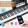 88-Key Foldable Digital Piano Full-size Semi Weighted Electronic Keyboard