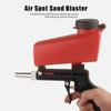 1/4" Air Sandblasting Gun Handheld Sand Blaster Portable Shot Media Blasting NEW