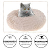 Pet Dog Cat Calming Bed Comfy Shag Warm Fluffy Nesting Bed Mattress Fur Pad