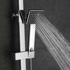 Bathroom Luxury Rain Mixer Shower Combo Set Wall Mounted Rainfall Shower System