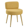Makeup Stool Soft Pouffe Medium Backrest Dressing Table Vanity Chair Padded Seat