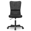 Mesh Adjustable Height Lumbar Support Ergonomic Armless Swivel Home Office Chair