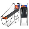 Folding Arcade Basketball Game Kids Basketball Game Machine W/ Electronic Scorer