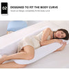 9ft / 12ft Comfort U Pillow & Case - Full Total Body Pregnancy Maternity Support