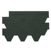 Hexagonal Roofing Felt Shingles Tiles Roof Asphalt Shed Houses Log House Cabins