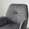 2x Swivel Accent Chair Upholstered Armchair Dining Chairs Home Office Desk Chair