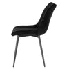 2/4x Dining Chairs with Velvet Padded Seat Kitchen Living Room Lounge Armchairs