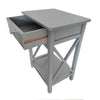 Smart Bedside Table Cabinet Nightstand Side Drawer Shelf Storage Home Bedroom