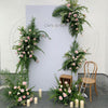 Heart Shaped Wedding Arch Frame Backdrop Stand Party Props Flower Balloons Decor