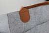 Baby Diaper Organizer Caddy Felt Changing Nappy Kids Storage Carrier Bag Grey .