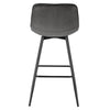 1/2/4x Bar Stool Kitchen Pub Cafe High Chair Footrest Bckrest Breakfast Barstool