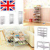2/4/6/8/10 Tier Shoe Storage Rack Organiser Cabinet Shelf F/ 6/12/18/24/30 Pairs