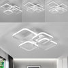 Square LED Ceiling Light Lamp Chandelier Lights Bedroom Living Room 4/6/8 Head