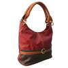 Womens Large Slouch Shoulder Bag Contrast Detail Large Tote Ladies Handbag