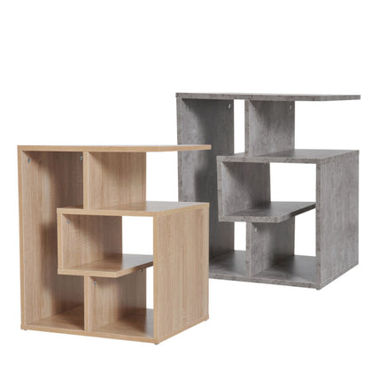 3-Tier Side End Table Open Shelves Storage Coffee Book Magazine Desk Living Room