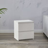 Wood Bedside Cabinet Chest of Drawers Side End Table With Drawers Black White