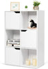 6 Cube Bookcase Shelf Display Storage Unit Wooden Organiser Cupboard Cabinet