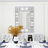 Large Decorative Art Wall Mirror Venetian Accent Mirror for Bathroom Fireplace